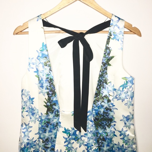 TIBI sidewalk sleeveless floral dress 4 - Picture 4 of 7